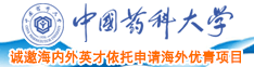 最新操逼网中国药科大学诚邀海内外英才依托申请海外优青项目